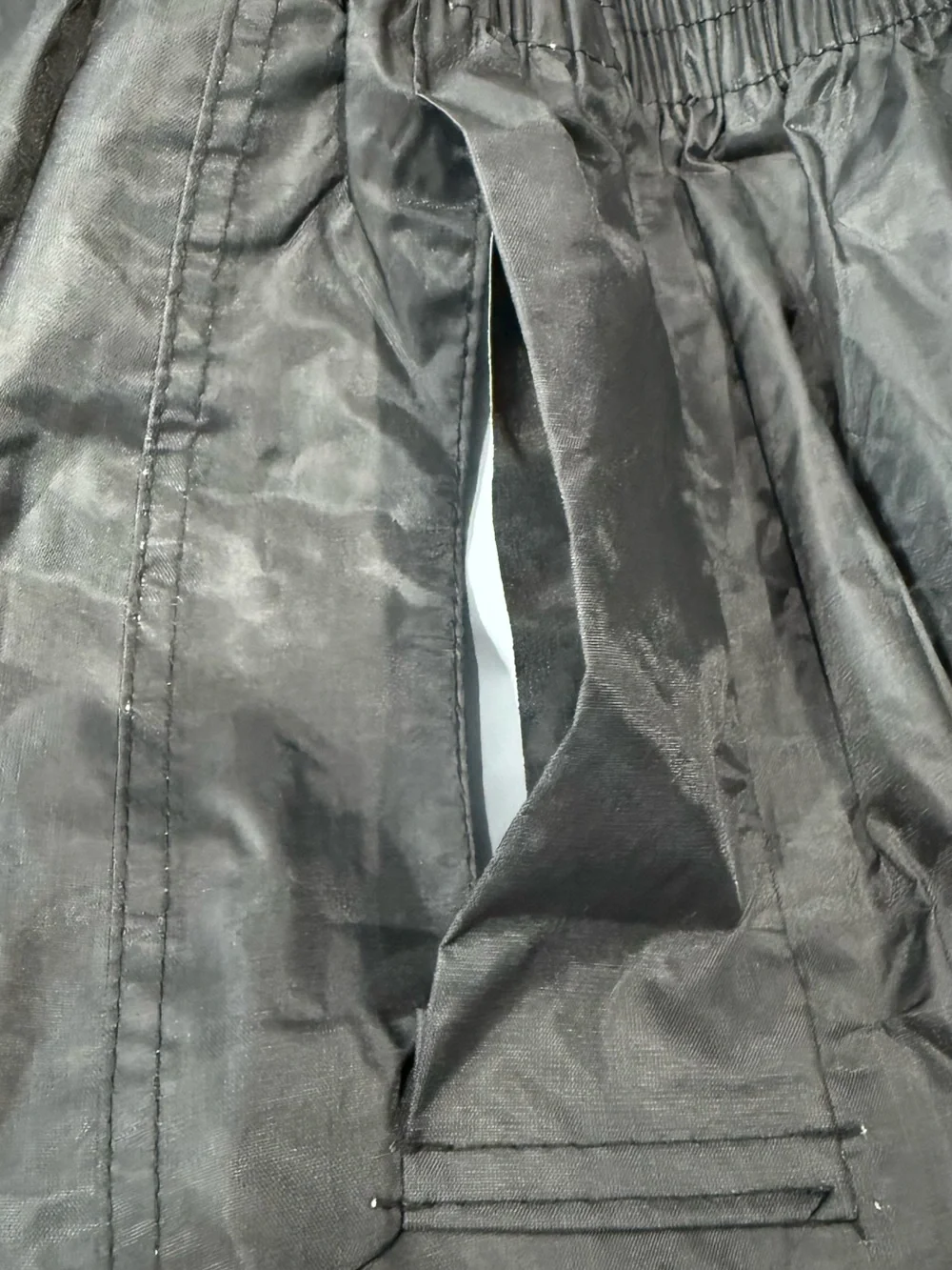 Nelson-Rigg WeatherPro WP-8000 Motorcycle Rain Suit 2 Piece Black Large